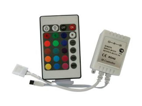 Контроллер Ecola LED 6А 72Вт 12В (144Вт 24В) с инфракрасным пультом управления