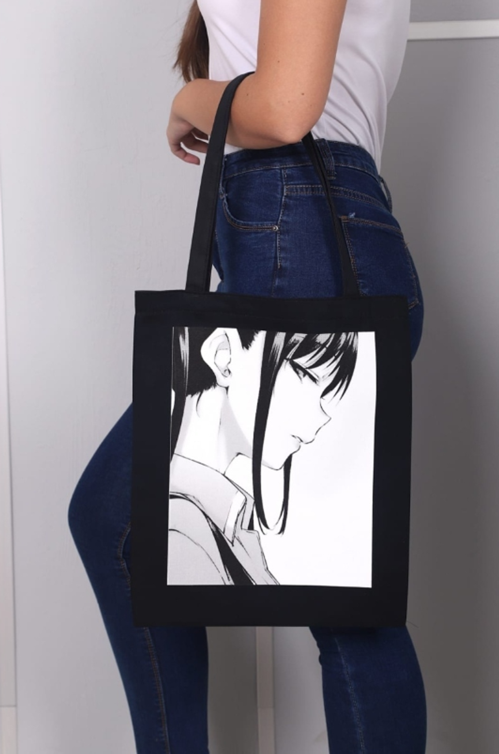 Сумка-шоппер 34х36см. "MANGA ANIME" (BrunoVisconti)