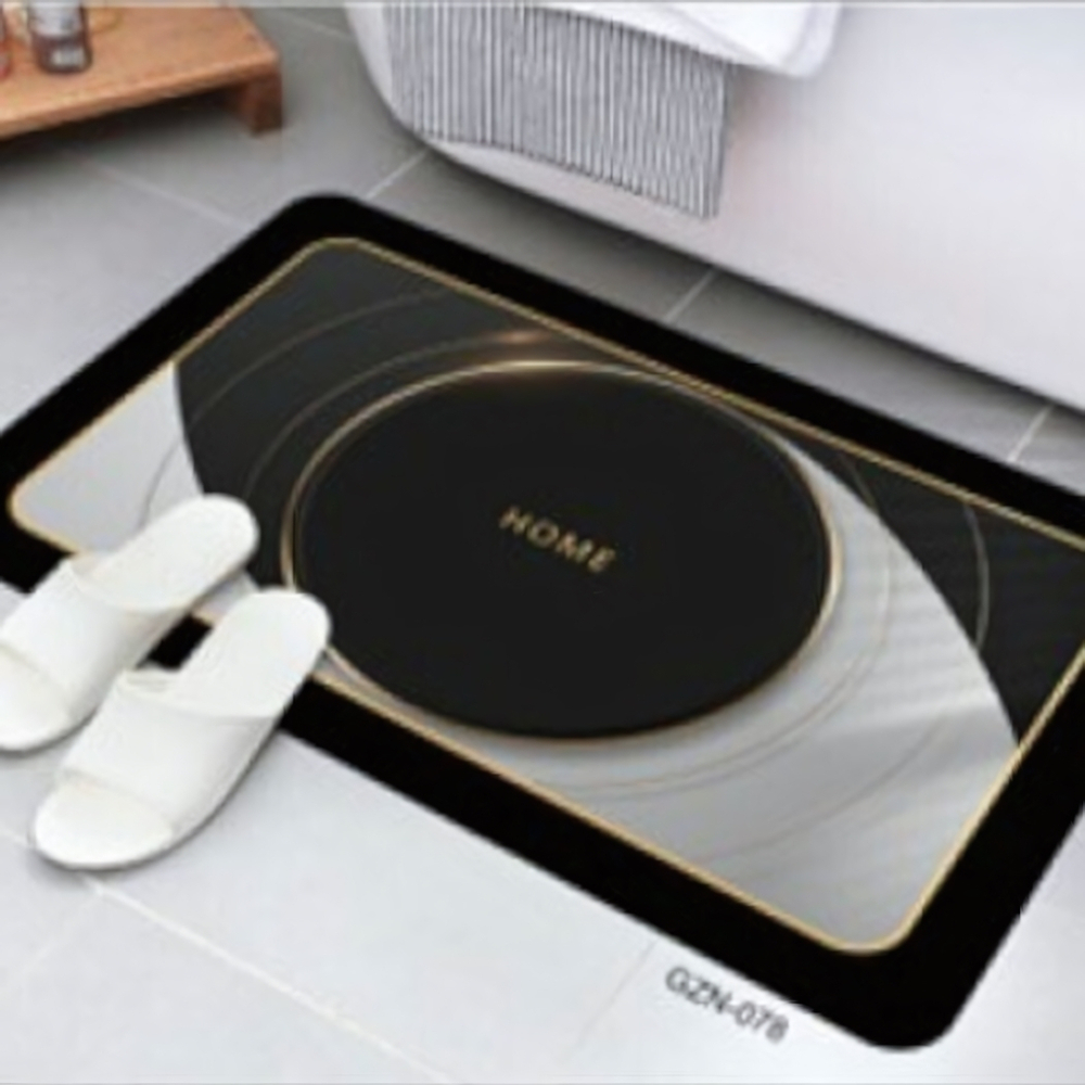 Коврик для ванной комнаты ZALEL 45х75 противоскользящее покрытие GZN-078