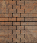 Тротуарная плитка ВЫБОР, форма Прямоугольник 100*200, h=80мм