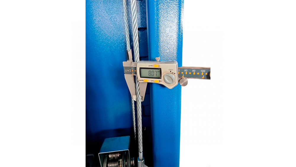 NORDBERG (N4120BM-4B_380) Подъемник 380V 2х стоечный 4т со снятием стопоров с одной колонны (синий)