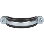 Хомут для труб двухвинтовой STOUT - 2"1/2 (75-80 мм, с гайкой)