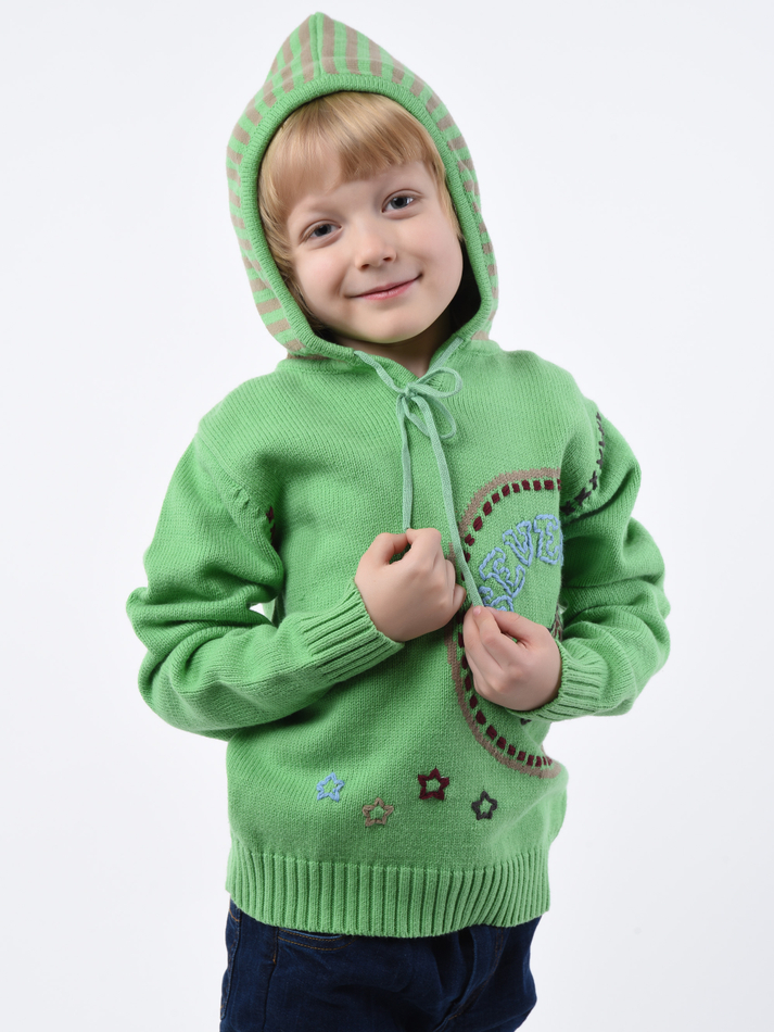 Свитер с капюшоном для мальчика