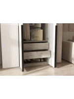 Шкаф для одежды 4 створки Кашемир160х51х240