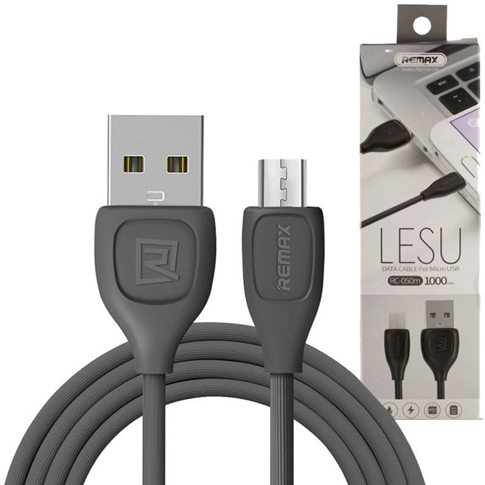 Кабель USB - MicroUSB Remax RC-050m Черный