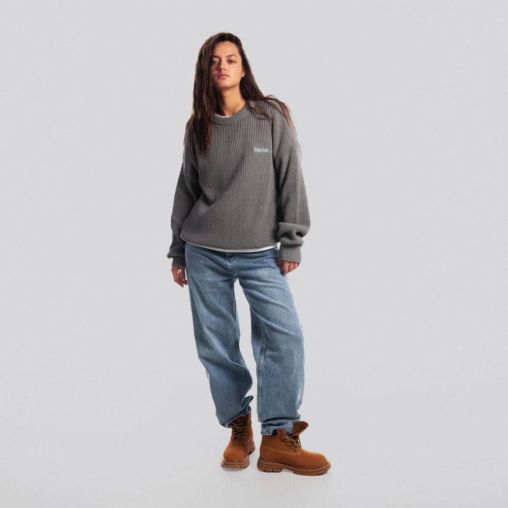 Свитер Dissident OG Logo серый