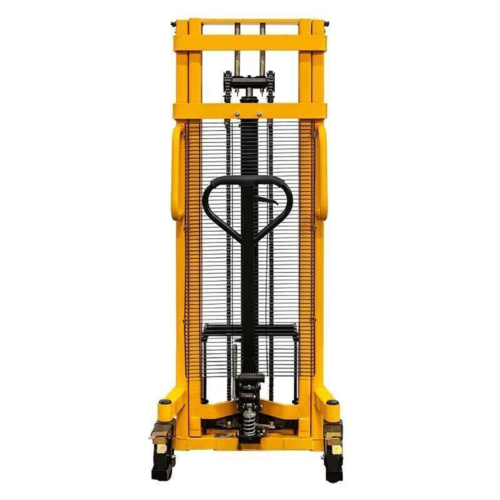 Ручной гидравлический штабелер SDJ 1025 (г/п 1 т, 2.5 м, фиксированные вилы) SMART