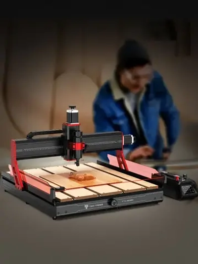 Twotrees фрезер по дереву TTC6050 Фрезерный станок с ЧПУ 3-осевой станок с ЧПУ СДЕЛАЙ САМ Лазерный гравер