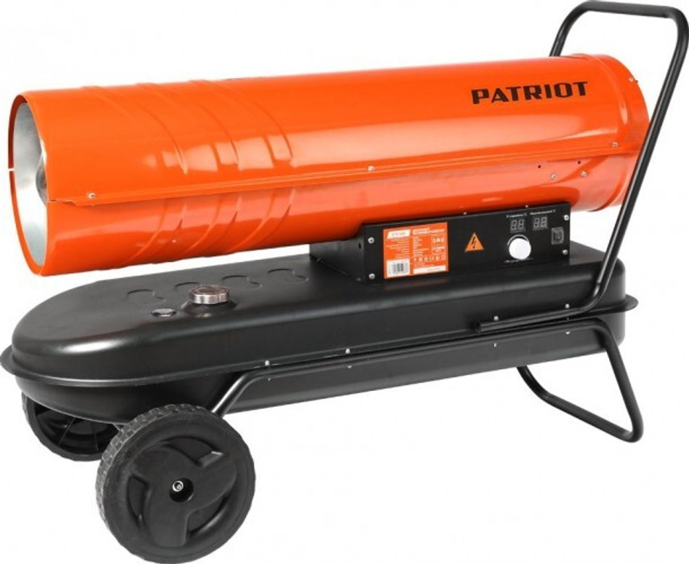 Тепловая пушка на дизтопливе прямого нагрева PATRIOT DTC-629 термостат, колеса 633703063