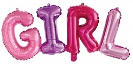 Фигура-слово "GIRL" (воздух) 113 см
