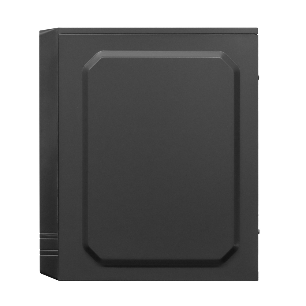 Корпус BaseTech M3407, Без БП, mATX, чёрный, 2xUSB3 (BT-M3407-B)