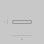 Профиль Led Strip ALM-1202-S-2M