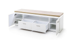 ТВ-тумба Лия 2 Белый 101/ Дуб золотой крафт 003 156*44*50 см, белый 101/дуб золотой крафт 003   Фиеста