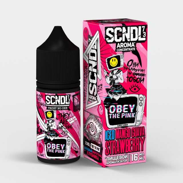 Ароматизатор SCNDL 16 мл - Obey The Pink