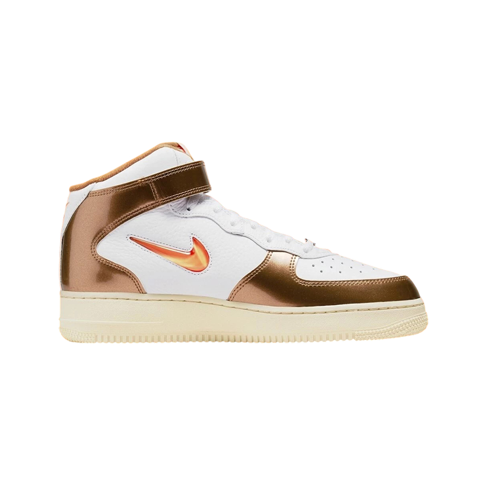 Кроссовки Nike Air Force 1 Mid QS White/Brown