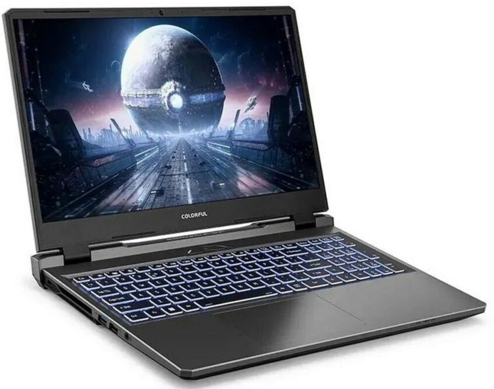 Ноутбук  Colorful EVOL P16 TA 24-HN76B16512H-G-RU-KA 16 ", Core i7, 16 Гб RAM, 512 Гб SSD, GeForce RTX 4060, Серый
