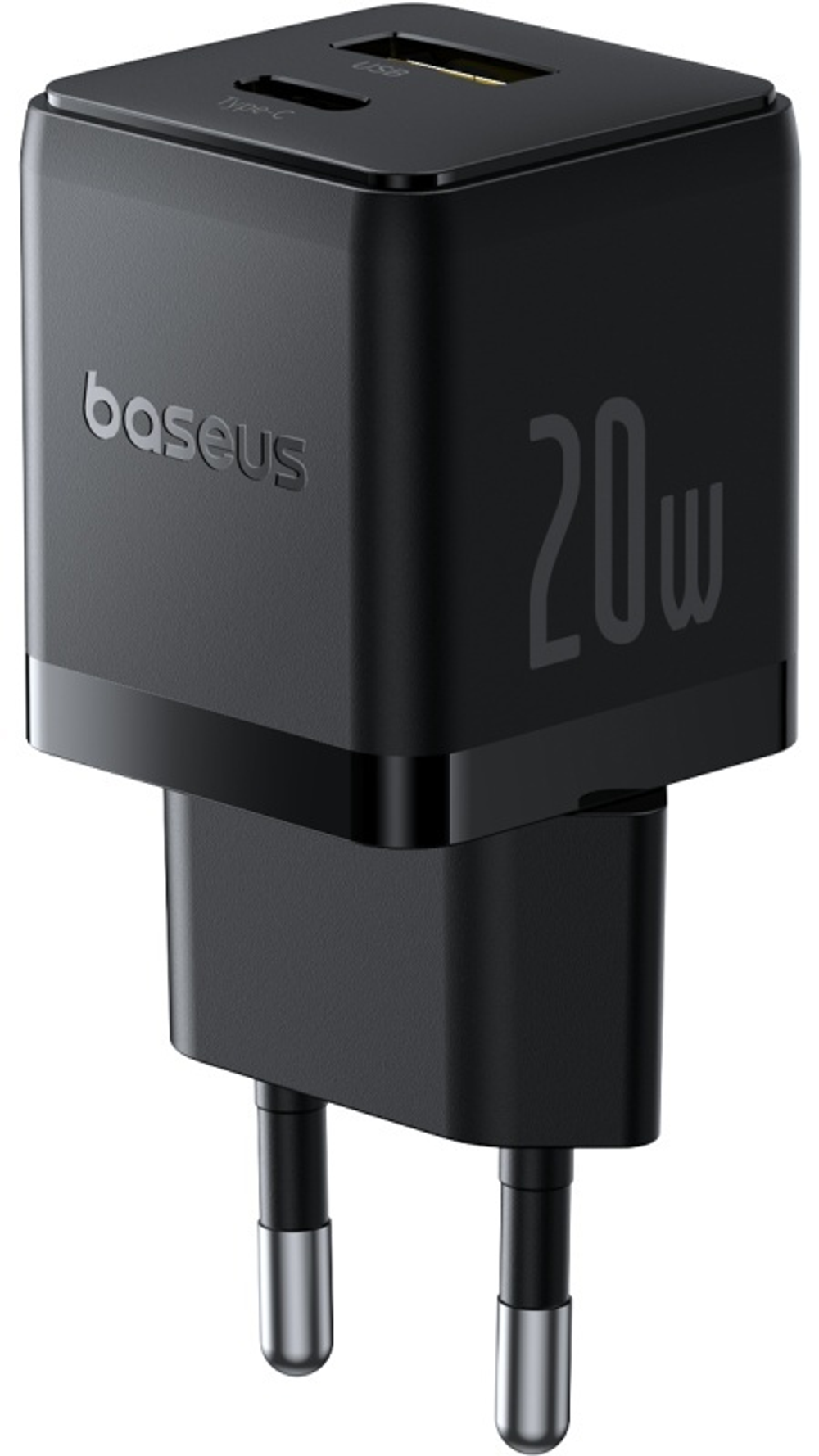 Зарядное устройство Baseus Palm USB Type-C, USB черный