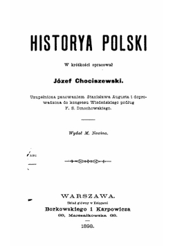 Historya Polski | Josef Chociszewski