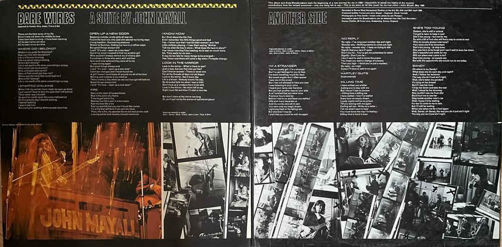 John Mayall's Bluesbreakers- Bare Wires (Англия 1968г.)