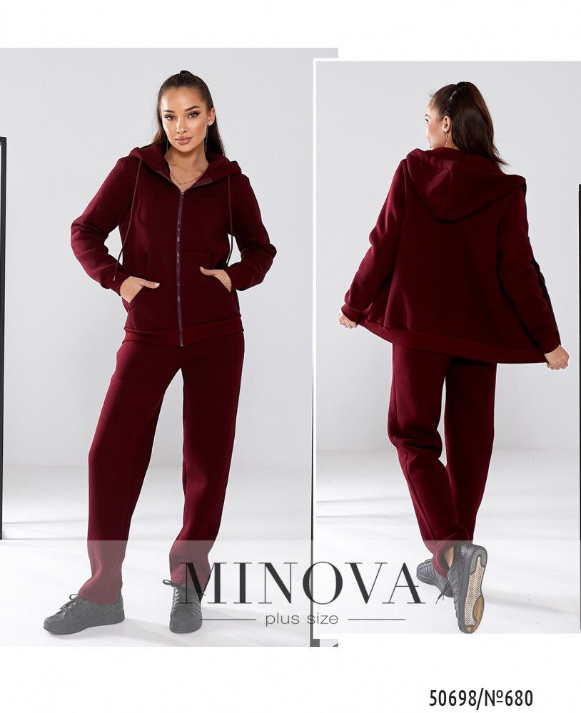 Костюм 680-бордо Minova