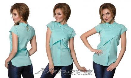 Блуза 4025 (мята) Minova