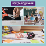 Клейкие ленты 12 мм х 10 м канцелярские BRAUBERG комплект 12 шт. прозрачные гарантированная длина (10 штук в упаковке)