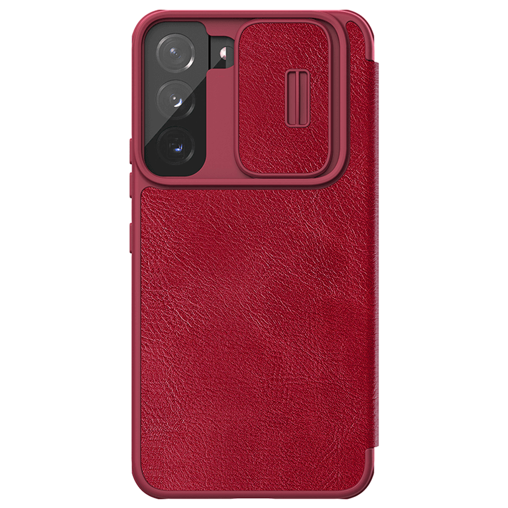 Кожаный чехол-книжка Nillkin Leather Qin Pro для Samsung Galaxy S22