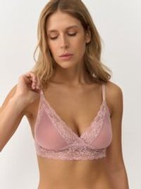 Бралетт "Розовое кружево" женский