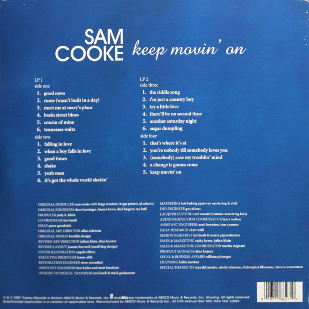 Sam Cooke / Keep Movin' On (2LP)