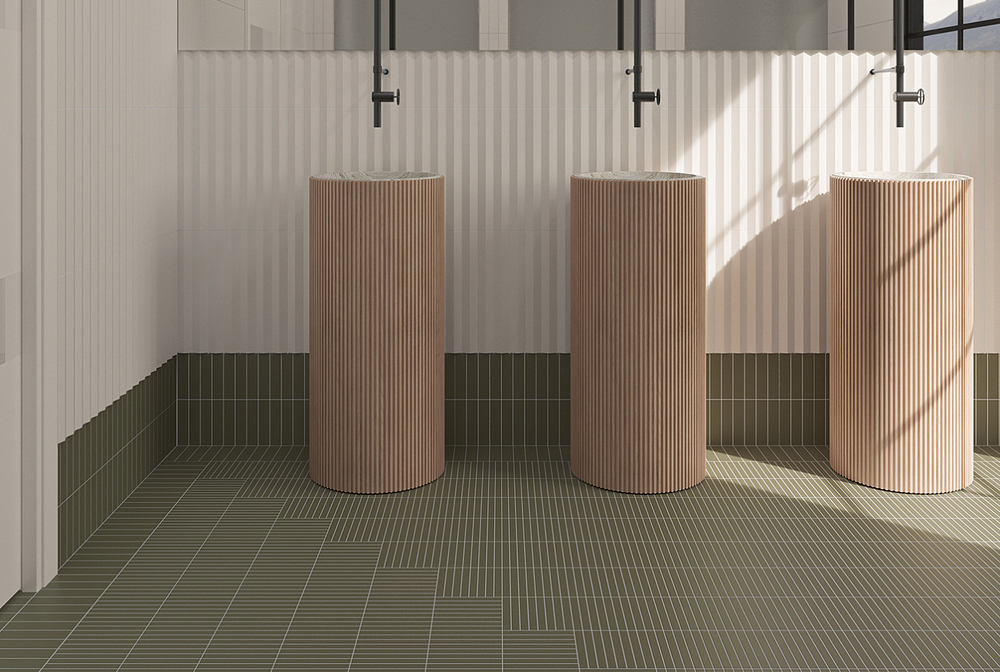 Wow Raster Lines S Deep Blue 15x15