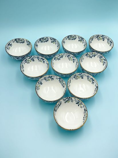 Пиала 11х6 см. "Япония" синий декор