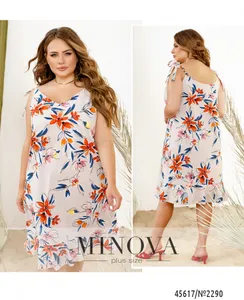 Платье 2290-серый Minova