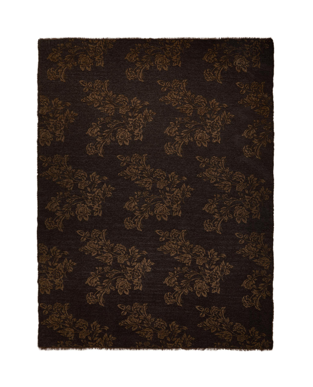 Zara Home плед из полиэстера, коричневый, 140x190 см · 3371/004