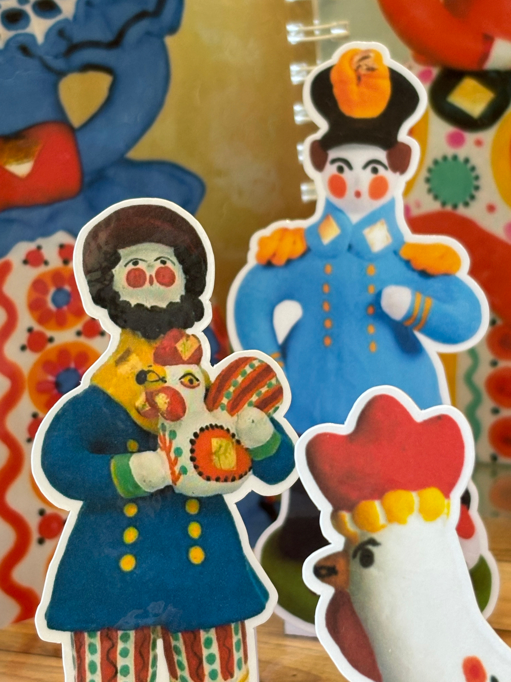 Макет "Дымковская игрушка"