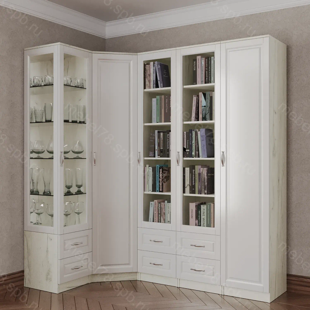 Угловой шкаф 14