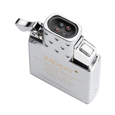 65828 Электронный вставной блок для широкой зажигалки Zippo, нержавеющая сталь