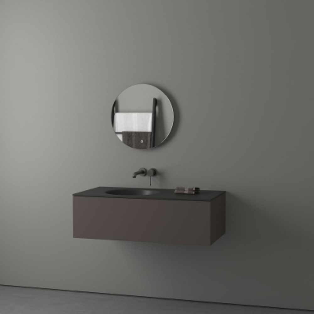 Зеркало Evoform с LED-подсветкой 12 W Ø50 см Сенсорный выключатель Теплый белый свет