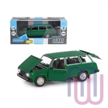 МОДЕЛЬ МАШИНЫ 1/24 ВАЗ 2104 ЗЕЛЕНЫЙ