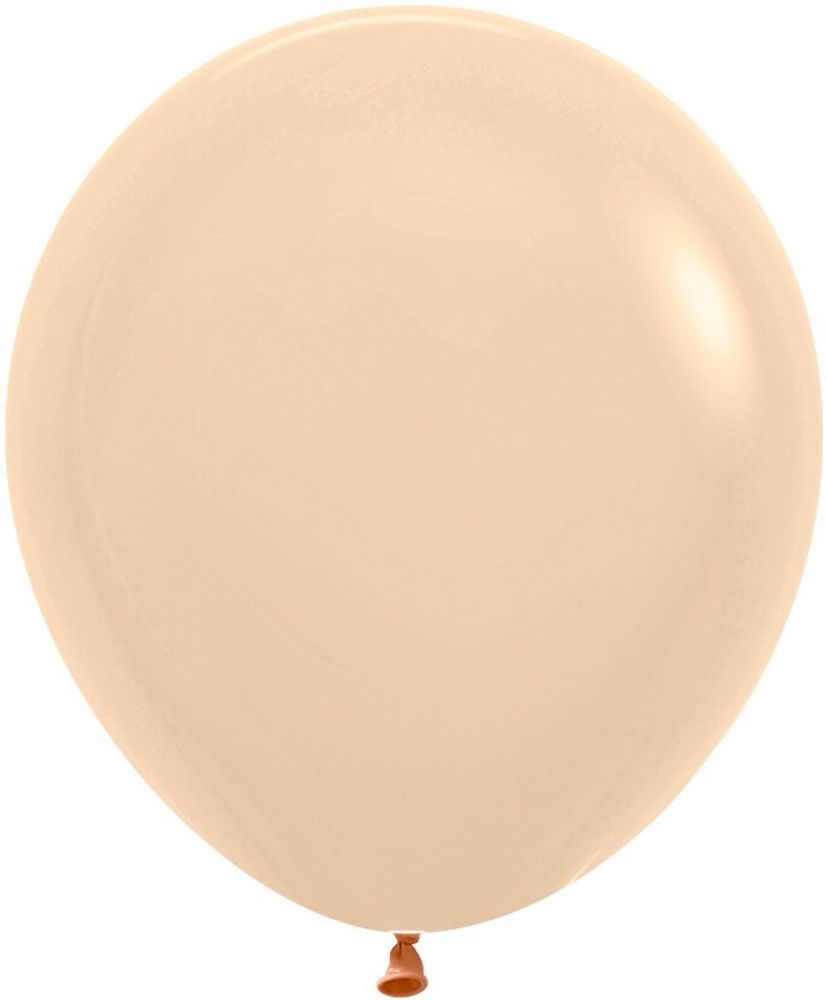 Шар 18&quot; Персик Малибу, макарунс / Pastel Matte Malibu Peach 660 Sp