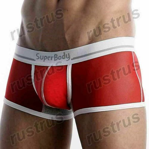 Мужские трусы хипсы красные Superbody