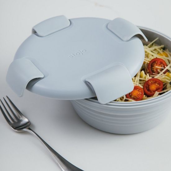 Контейнер складной силиконовый Stojo Bowl Cashmere, 36 oz / 1065 мл