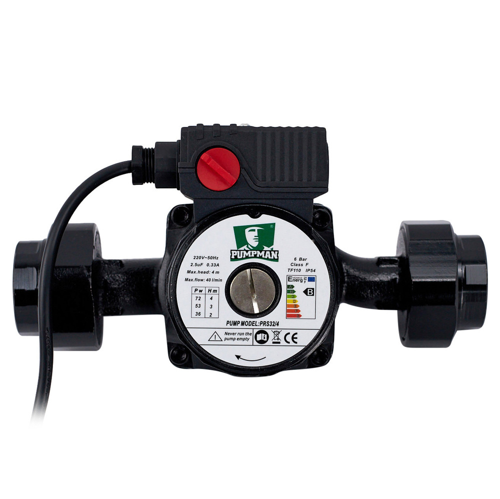 Насос циркуляционный PUMPMAN,36-72Вт,180мм,40л/м PRS32/4