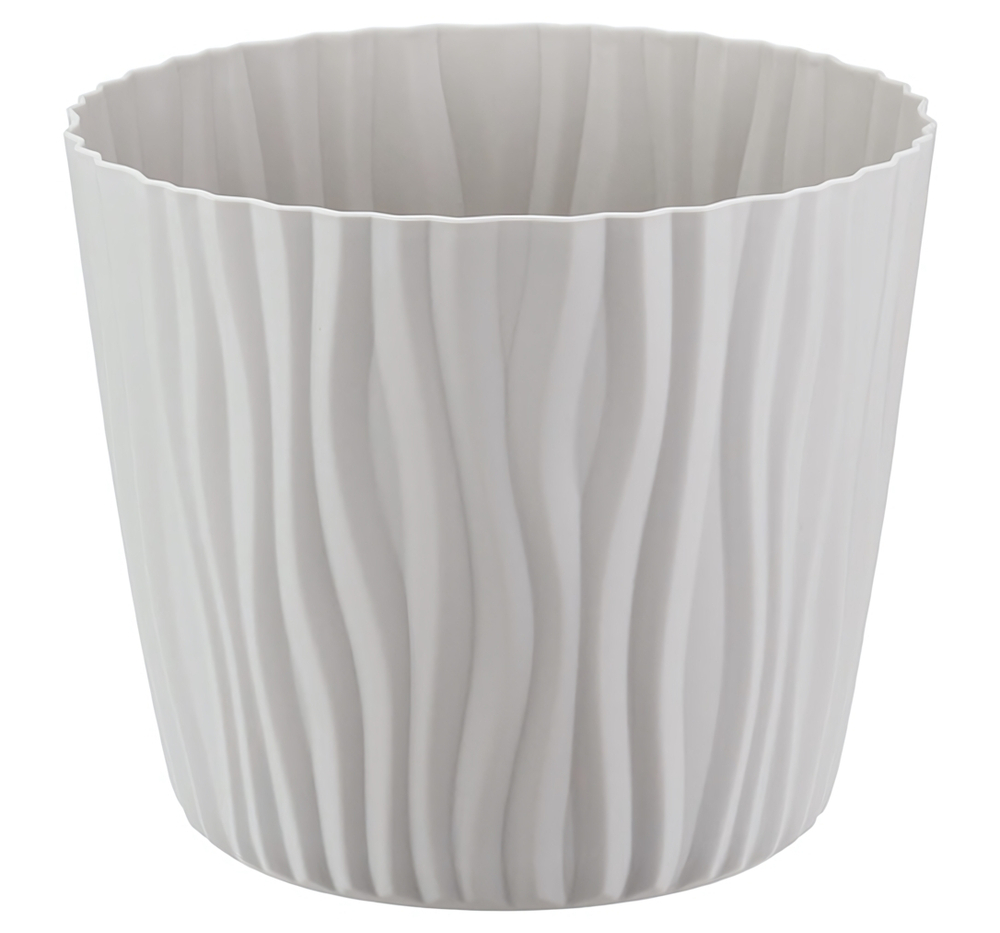 Кашпо ВОЛНА D200мм 4л с вкладышем М3189