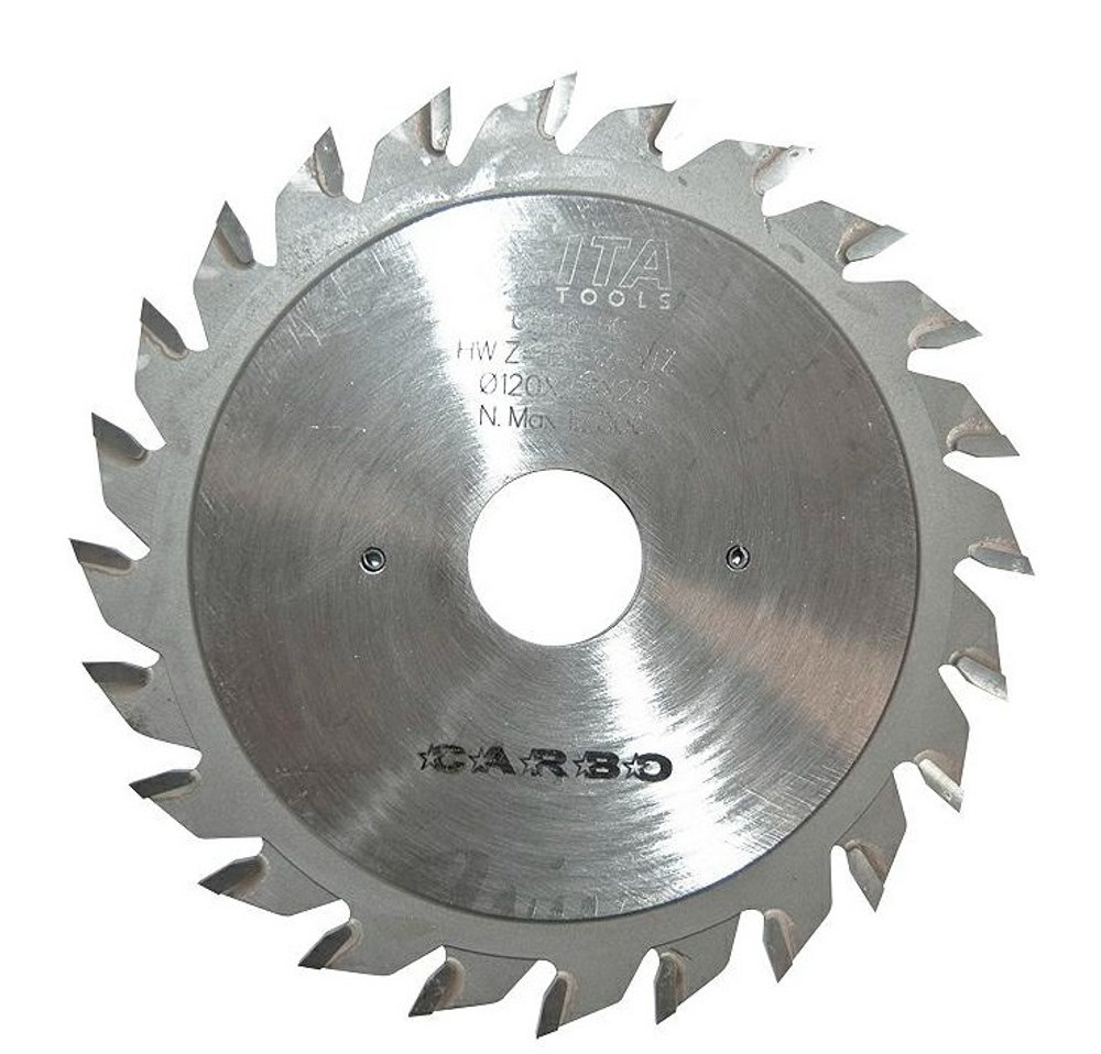 Пила дисковая 120x2.8/3.6x22 Z=12+12