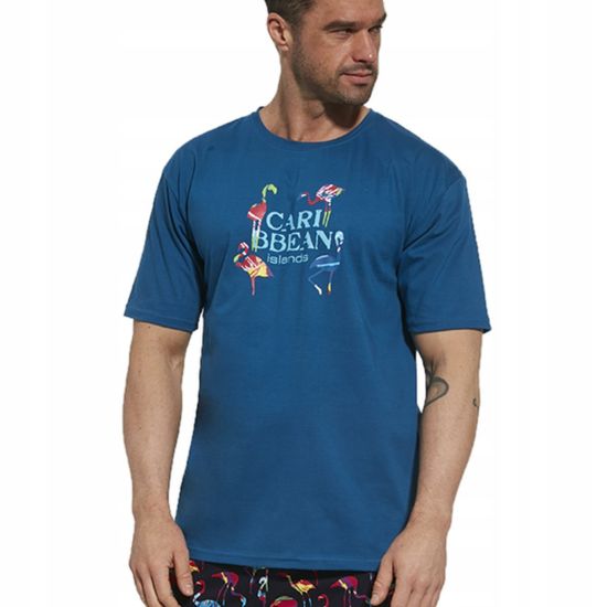 Пижама мужская с коротким рукавом и шортами Cornette Flamingo 326/124