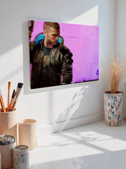 Картина на стену 40 X 50 Киберпанк