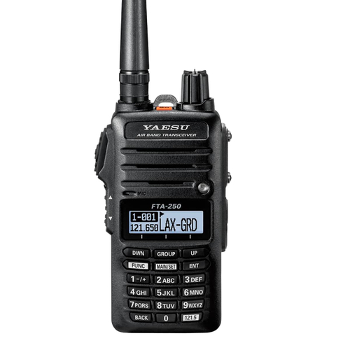 Портативная радиостанция авиационного диапазона YAESU FTA-250L