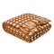 Покрывало из хлопка polka dots карамельного цвета из коллекции essential, 180х250 см