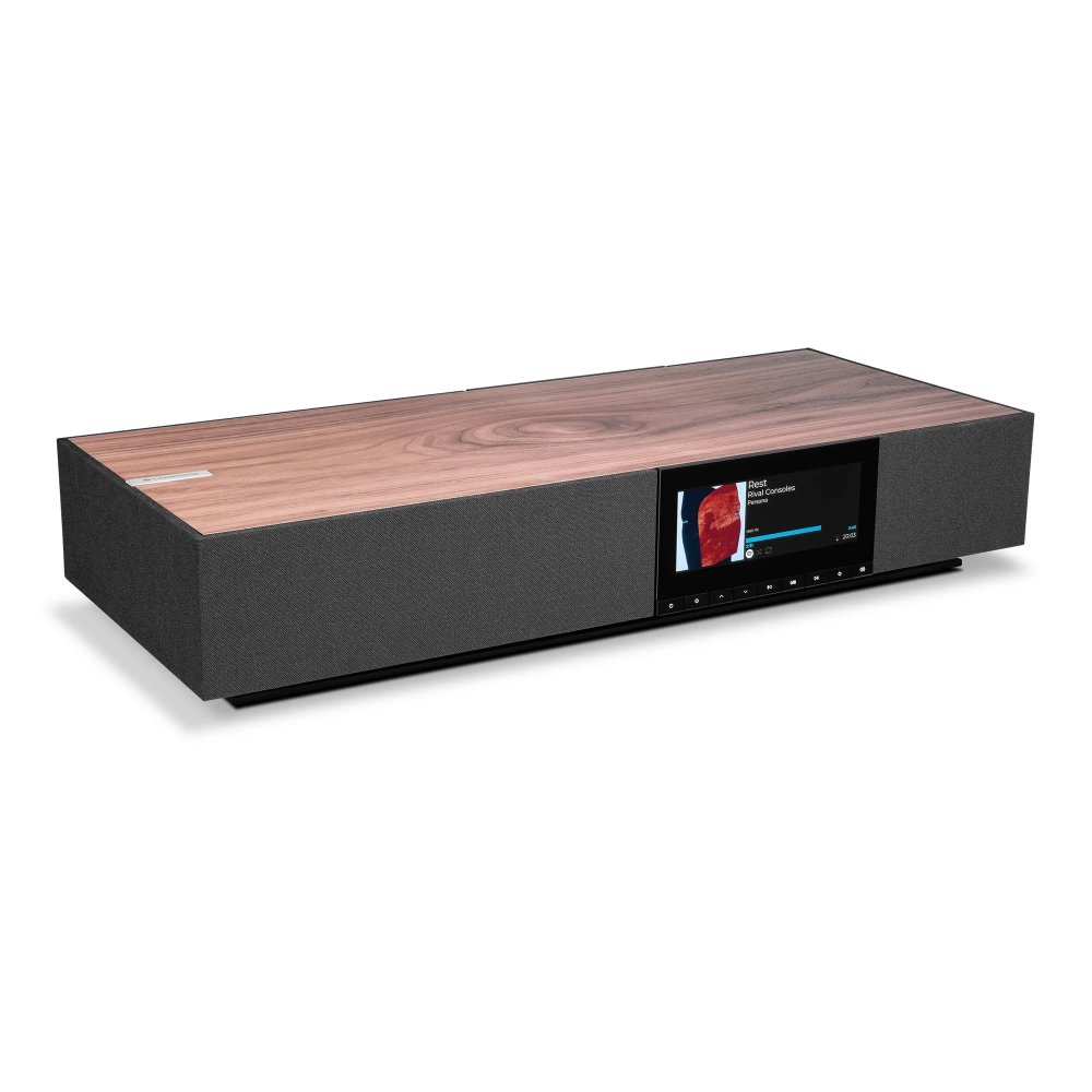 Cambridge Audio Evo One Black Walnut — универсальная стриминговая акустическая система «всё в одном»