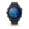 Умные часы Garmin Fenix 8 Pro AMOLED 47 мм, сапфировое стекло, титановый корпус Carbon Gray DLC, черно-серый ремешок